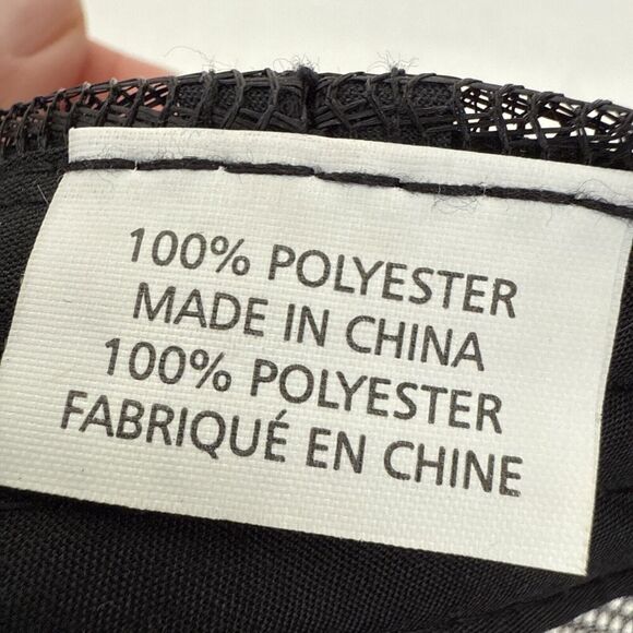 Hat Youth Black White Foam Front Mesh Back Snapback Trucker Cap - Picture 5 of 5